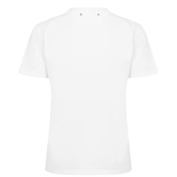 Golden Goose o1g2r1mq1024 Logo Cotton T-Shirt in White Size S / US 4 / IT 40 - 2 Thumbnail