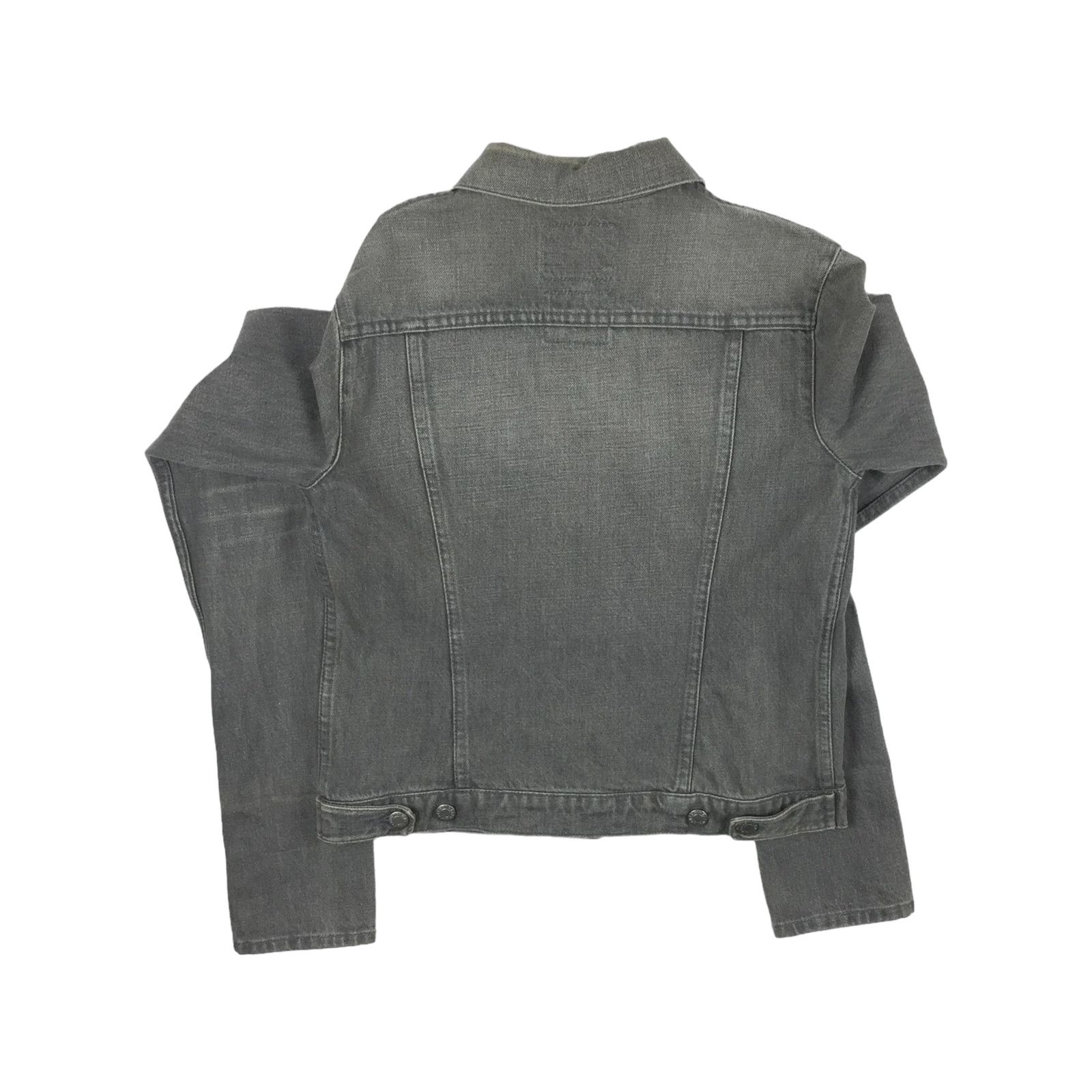 Helmut Lang Helmut Lang Grey Denim Top Size US M / EU 48-50 / 2 - 2 Thumbnail