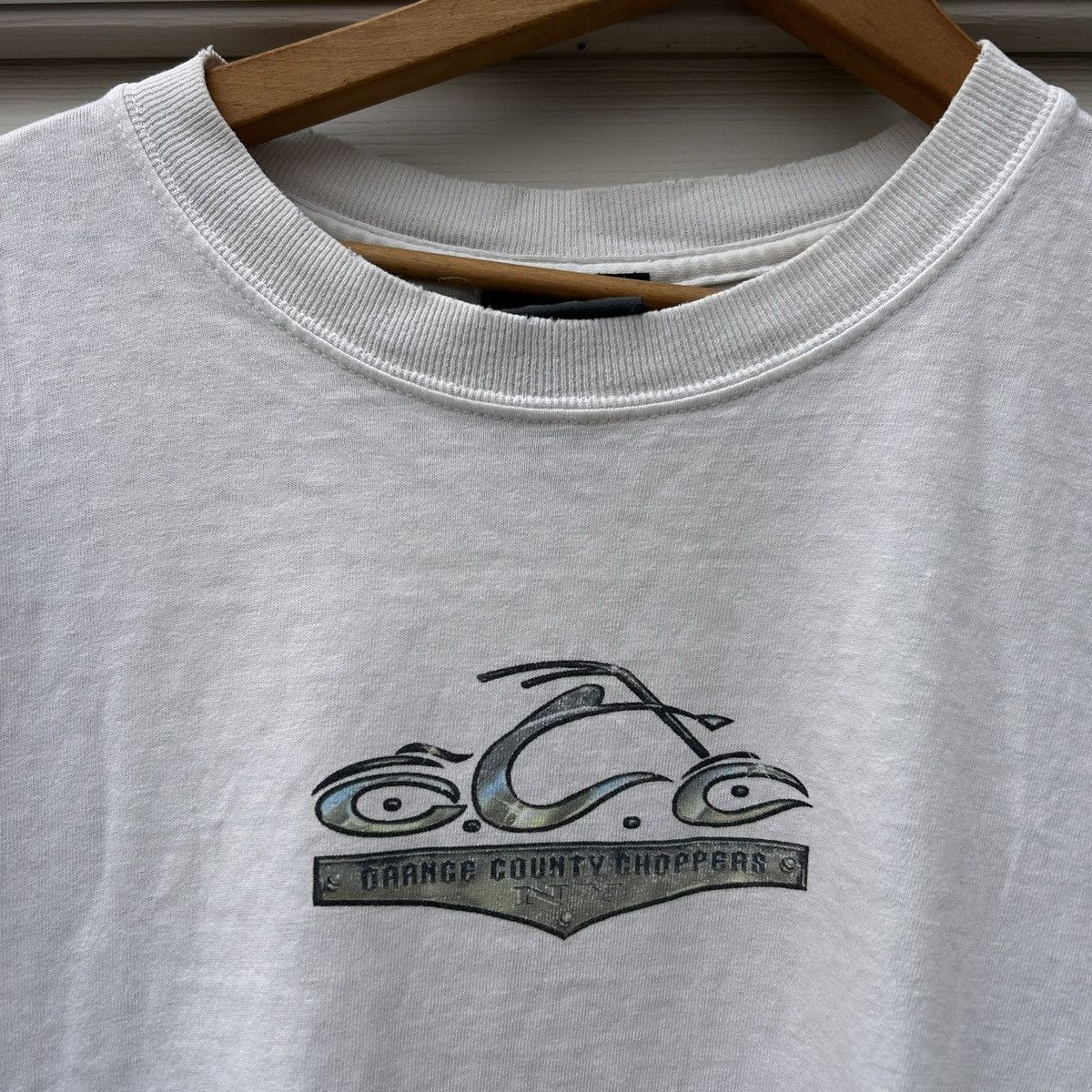 Vintage 2003 Orange County Choppers motorcycle T-shirt Size US L / EU 52-54 / 3 - 4 Thumbnail