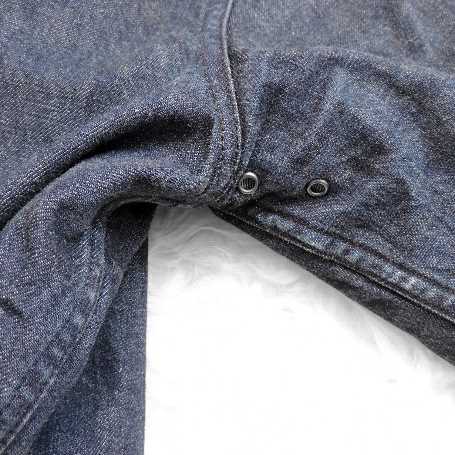 UES Clothing UES N1 Deck Sanforized Shrunk Denim Jacket Size US XS / EU 42 / 0 - 6 Thumbnail