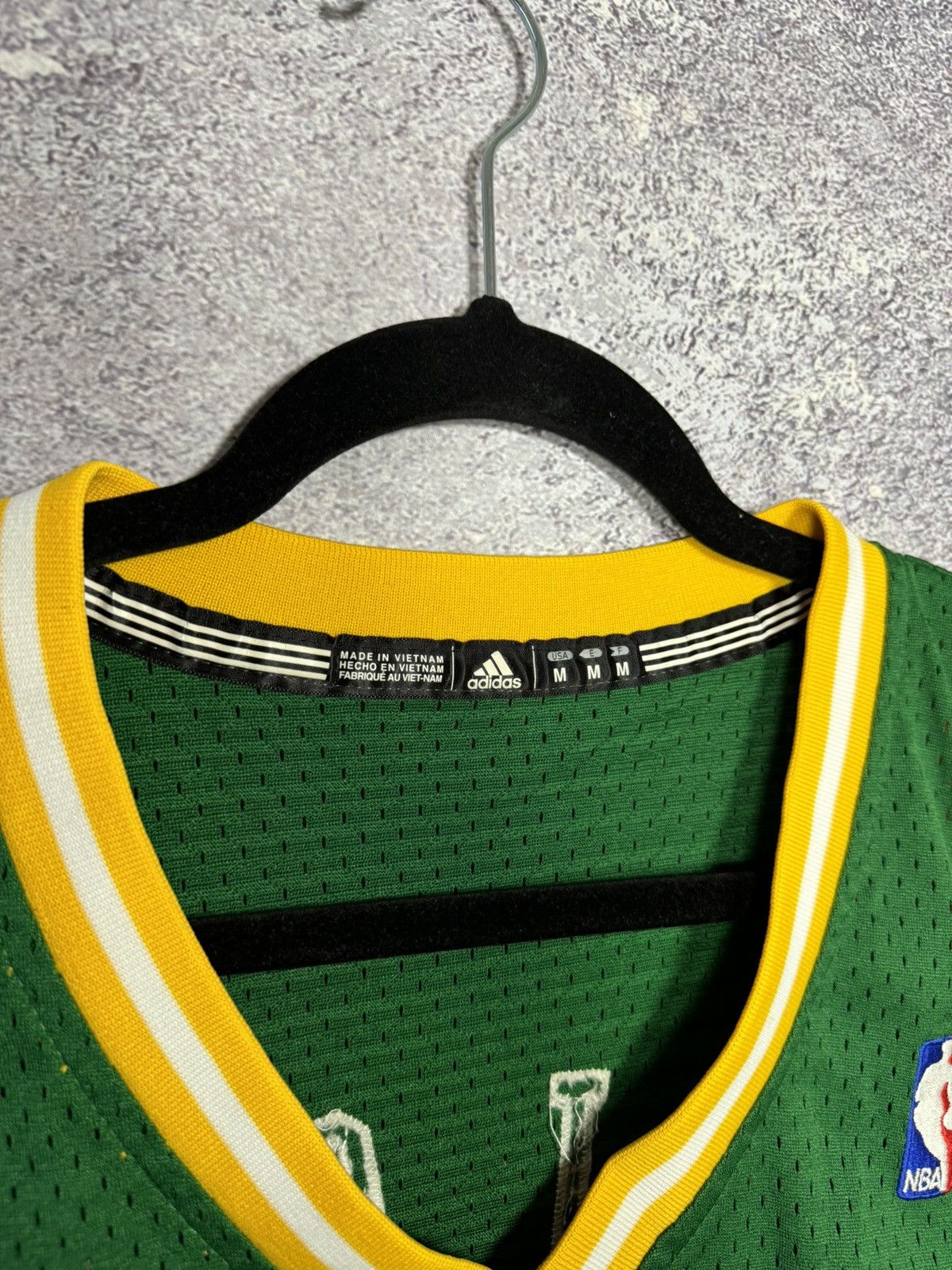 Adidas × NBA CARL MALONE Utah Jazz 2013 NBA Adidas Jersey Blokcore Size US M / EU 48-50 / 2 - 9 Thumbnail