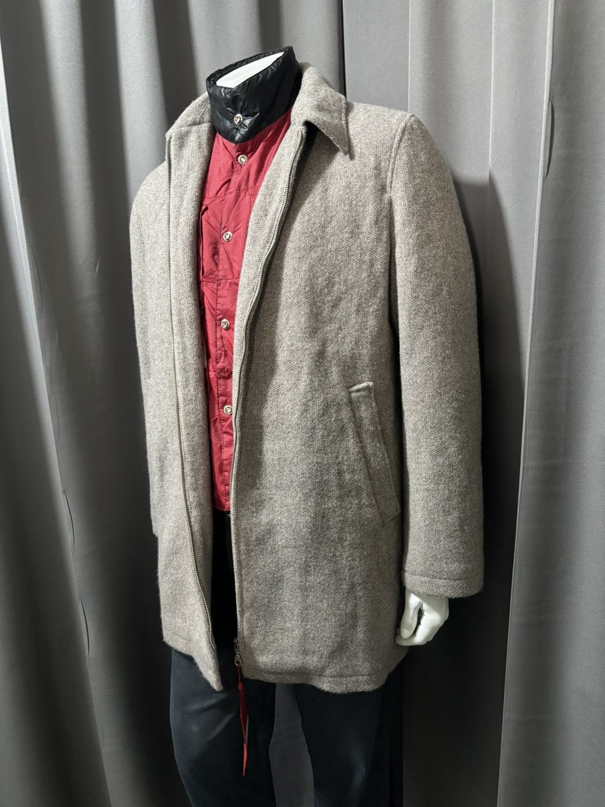 Valentino Archive Fall 1999 Valentino Jeans 2-in-1 Coat Size US L / EU 52-54 / 3 - 3 Thumbnail