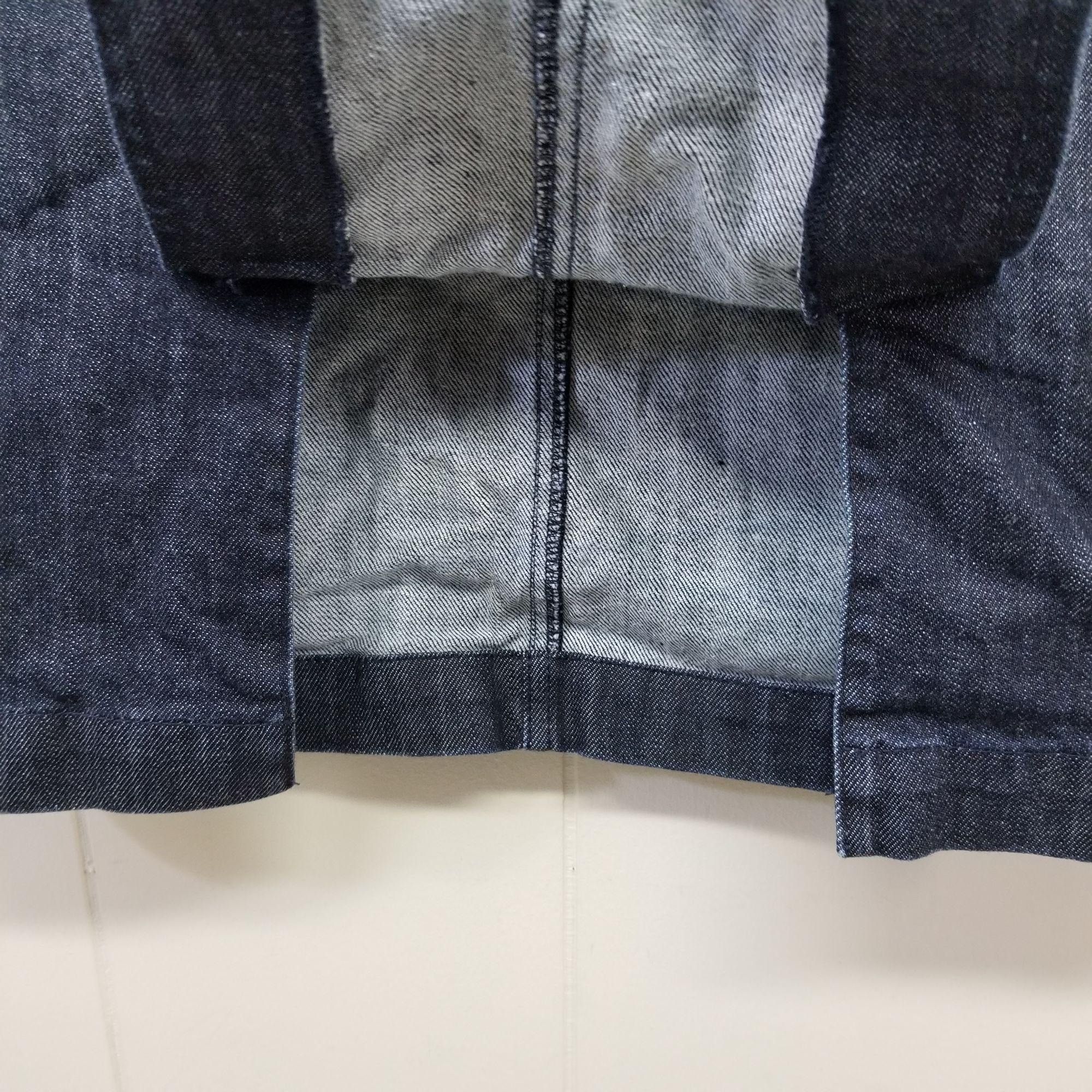 J.Crew J Crew 4 Blue Jean Denim Pencil Skirt 94850 Back Slit Y2K Co Size 27" / US 4 / IT 40 - 4 Thumbnail
