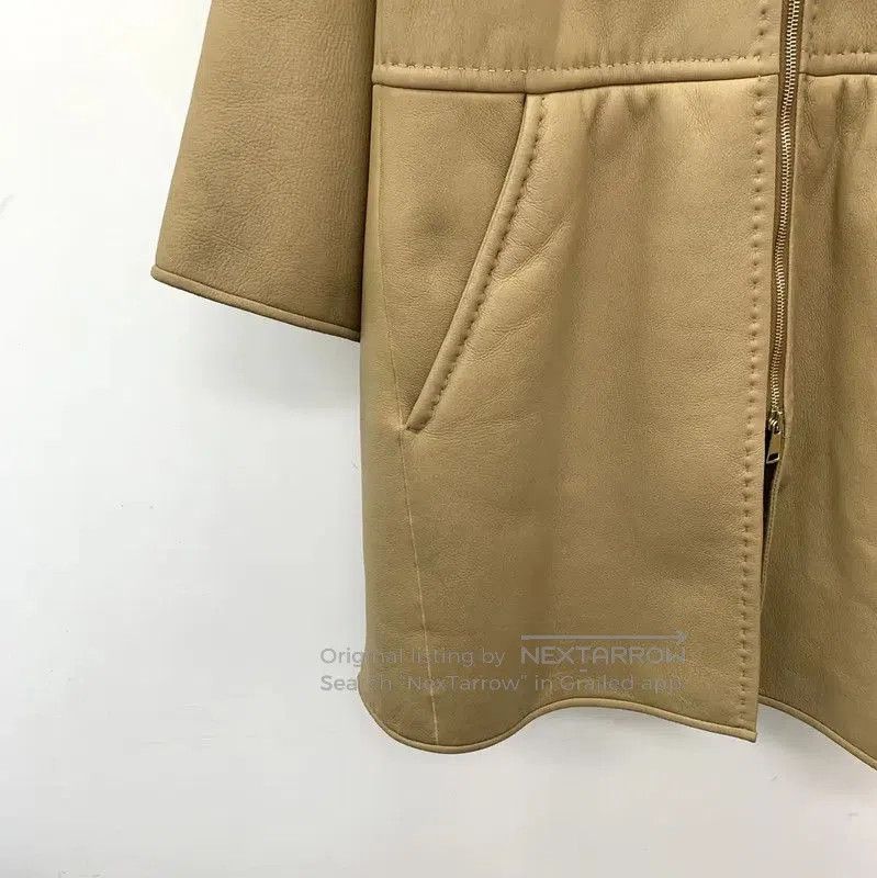 Max Mara MaxMara Brown Shearling Women's Coat . Size S / US 4 / IT 40 - 3 Thumbnail