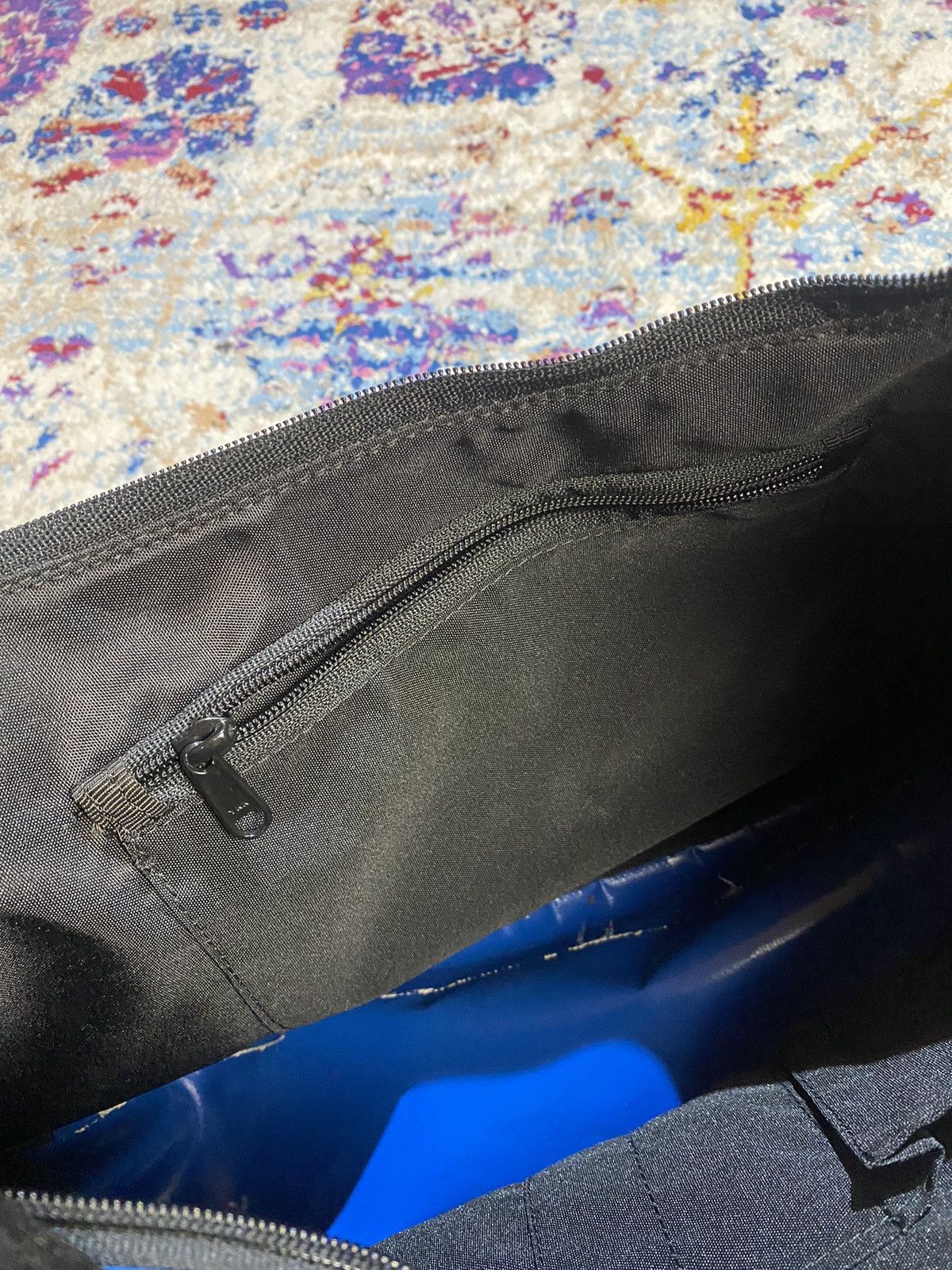 Japanese Brand KULTBAG UPCYCLED TARPAULIN CANVAS BANANA MESSENGER BAG JAPAN Size ONE SIZE - 8 Thumbnail