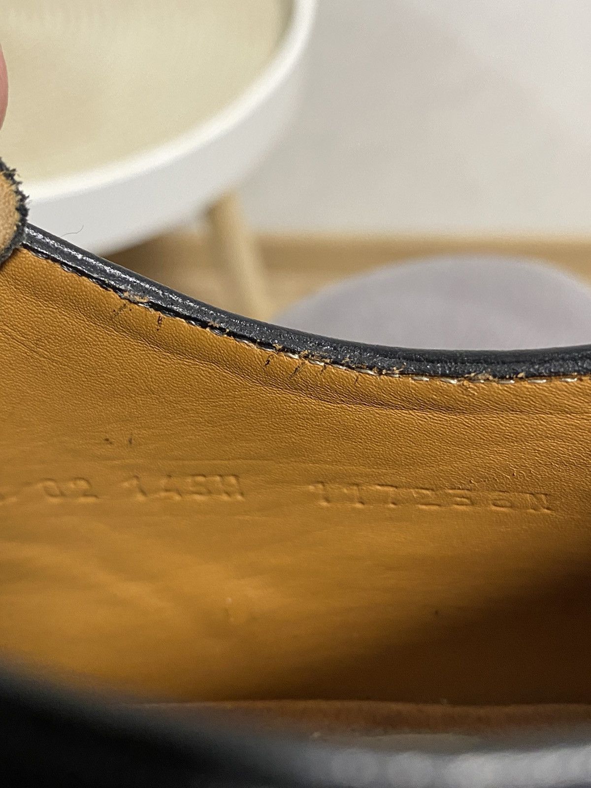 Floris van Bommel Van Bommel Split-toe Black Leather Derby Shoes Size US 11 / EU 44 - 4 Thumbnail