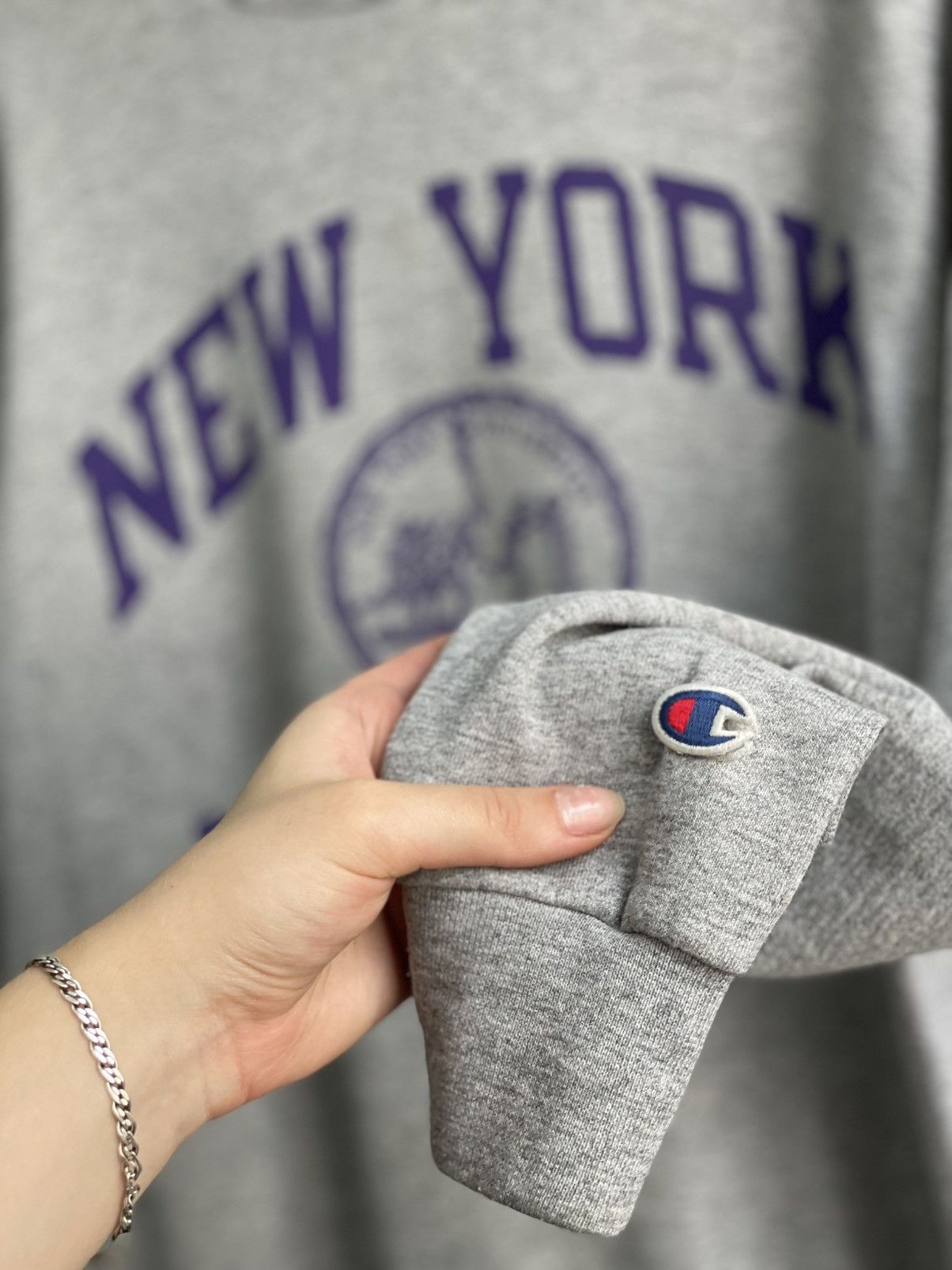 Champion Retro Champion crewneck sweatshirt y2k Size US M / EU 48-50 / 2 - 5 Thumbnail