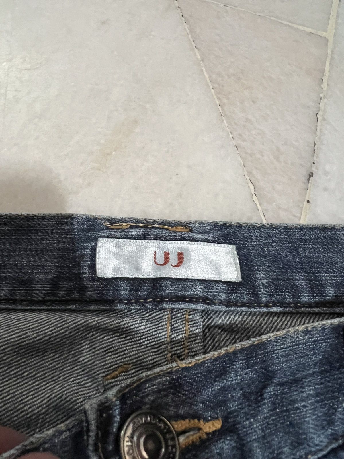 If Six Was Nine × Japanese Brand 🌈Vintage Japanese Brand UJ Flare Jean Size US 30 / EU 46 - 10 Thumbnail