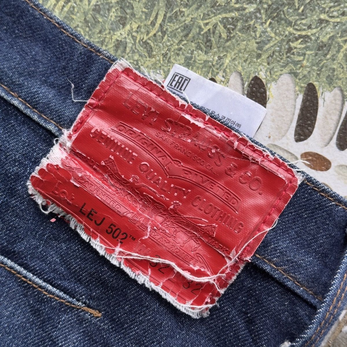 Levi's Levis Engineer Twist Legs 🎌💥 Size US 34 / EU 50 - 6 Thumbnail