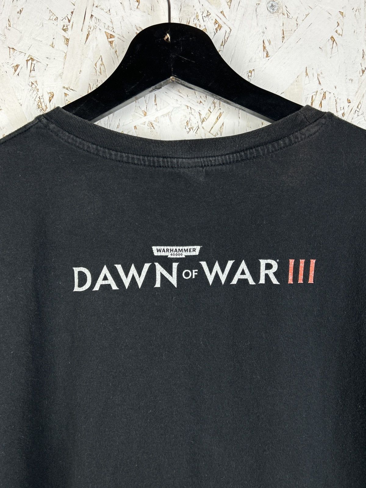 The Game Warhammer 40,000 Dawn Of War 3 Game Promo T-Shirt Black XL Size US XL / EU 56 / 4 - 6 Thumbnail