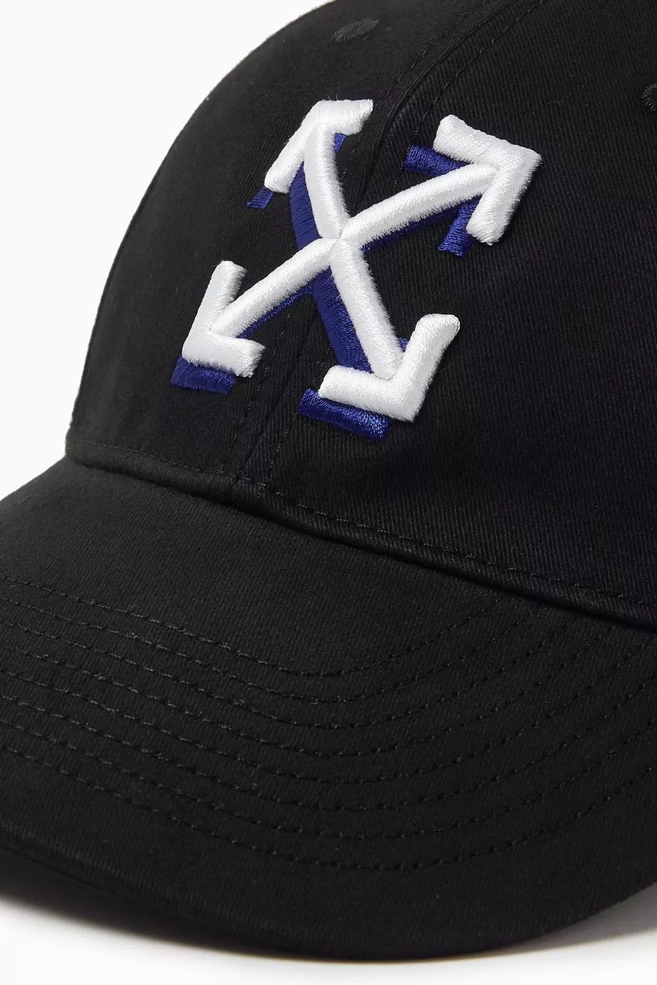 Off-White o1y0225 Size : OS / Logo Hat / Cap in Black Size ONE SIZE - 2 Thumbnail