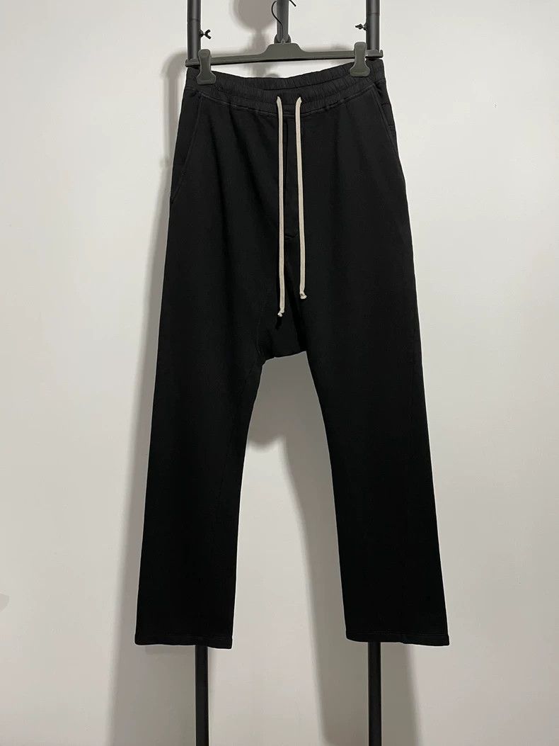 Rick Owens Rick Owens Drkshdw Black Sweatpants Size US 31 - 1 Thumbnail