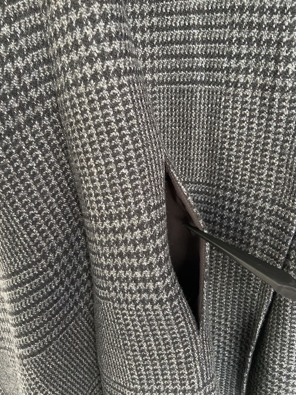 Loro Piana Loro Piana Baby Cashmere Houndstooth Print Cape Size S / US 4 / IT 40 - 5 Thumbnail