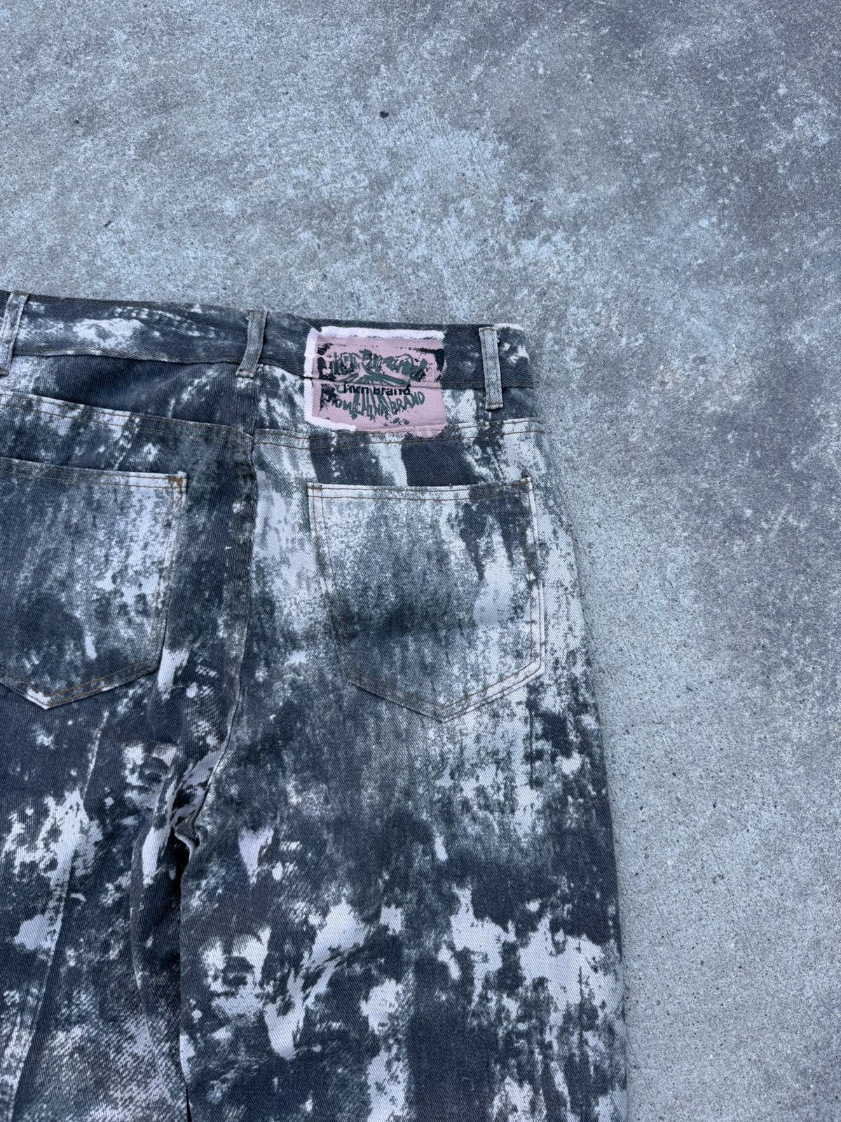 Other Vintage Y2K avantgarde streetwear wide oversized pants Size US 32 / EU 48 - 6 Thumbnail