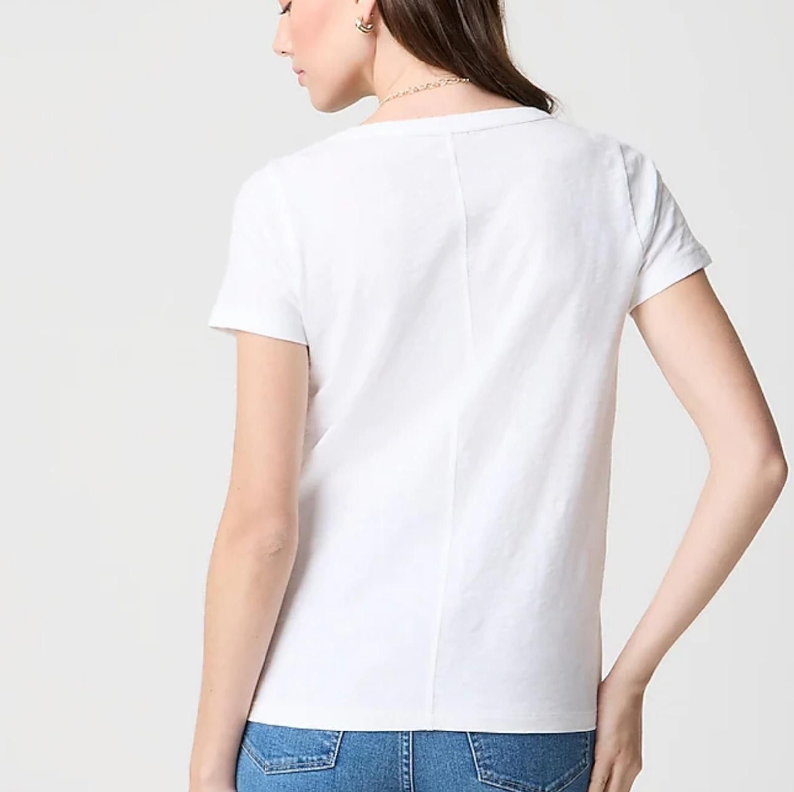 J.Crew J Crew Girlfriend Tee Size XXS / US 00 / IT 34 - 2 Thumbnail