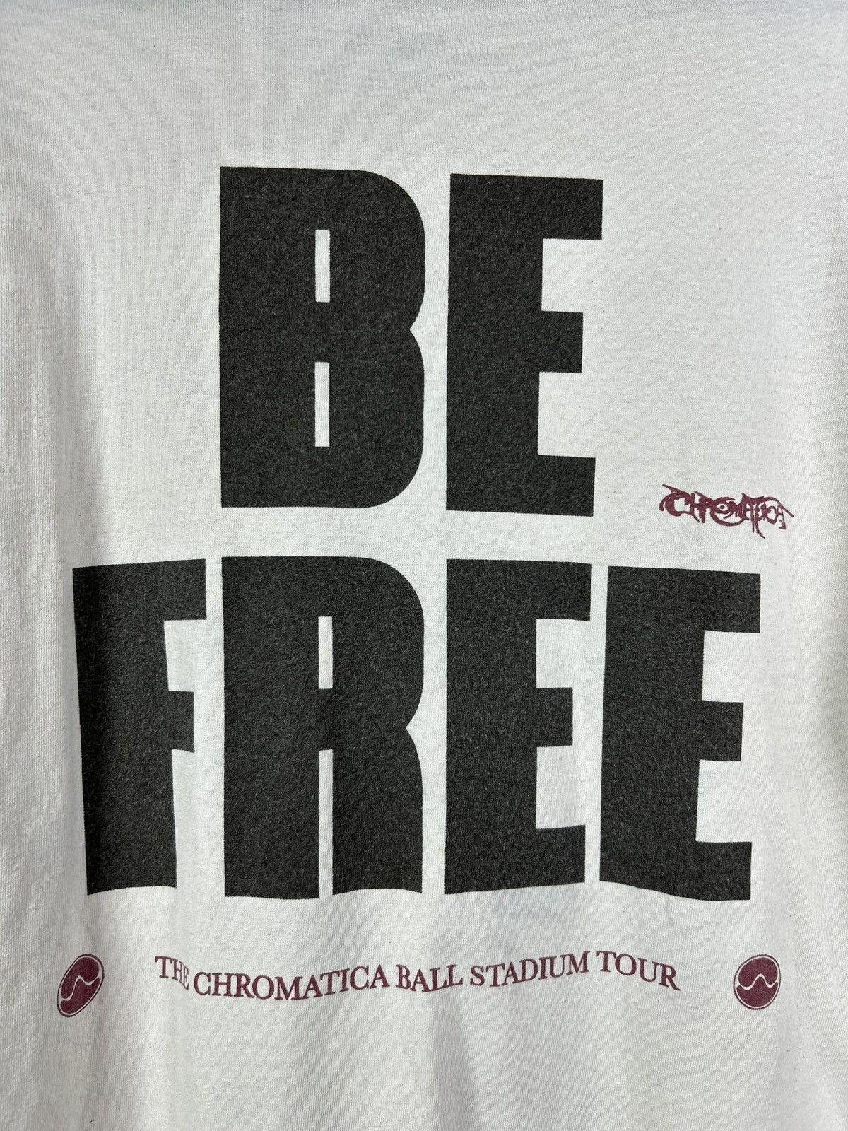Band Tees Lady Gaga The Chromatica Ball Be Free Tour T-Shirt Size L Size US M / EU 48-50 / 2 - 11 Thumbnail