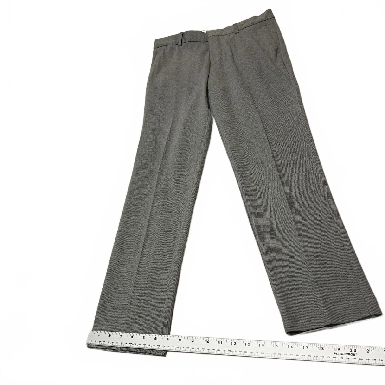 H&M H&M Men's Size 32R Gray Slim Fit Dress Pants W32x28.5L Size 38R - 6 Thumbnail