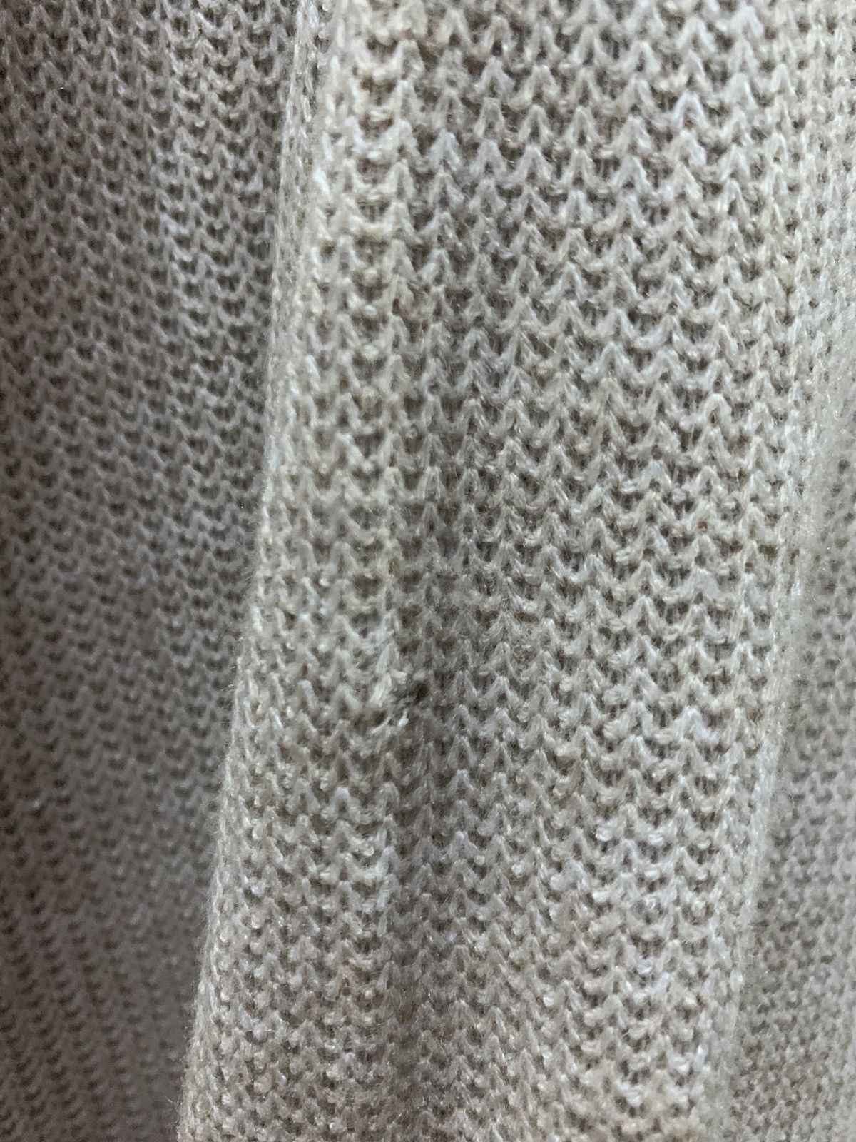 Aran Isles Knitwear × Japanese Brand × Vintage Cardigan Kimono Knit Japanese Brand Glacier x Vintage Size M / US 6-8 / IT 42-44 - 7 Thumbnail