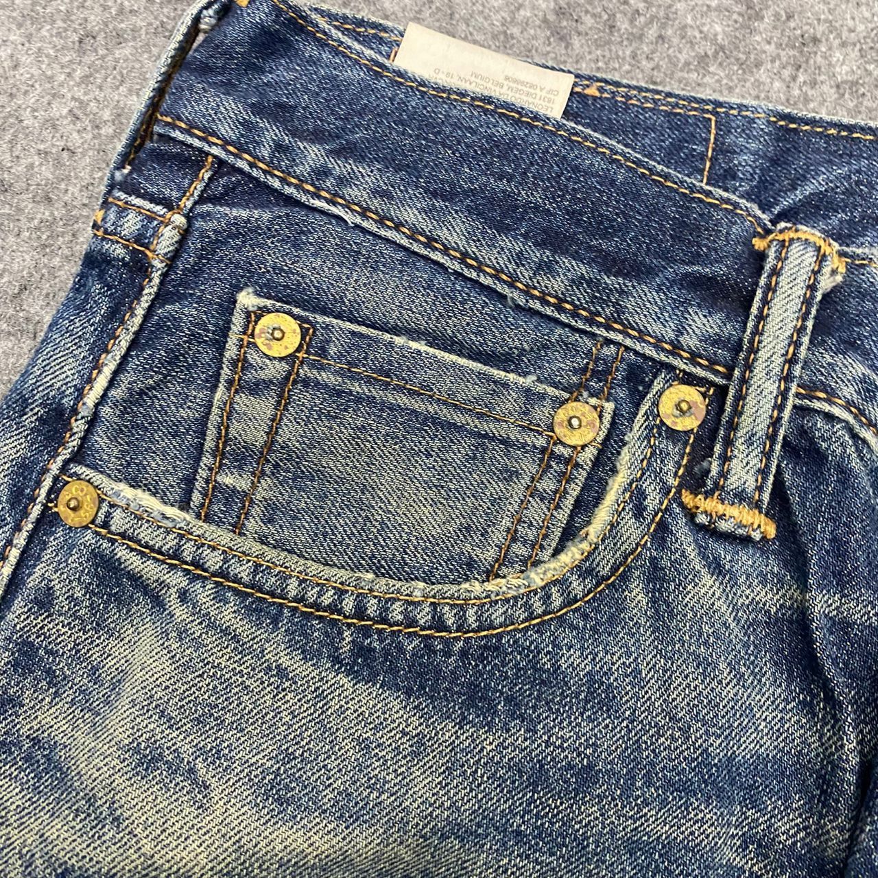 Levi's Vintage 90s Levis 501 Selvedge Distressed Denim Size US 30 / EU 46 - 10 Thumbnail