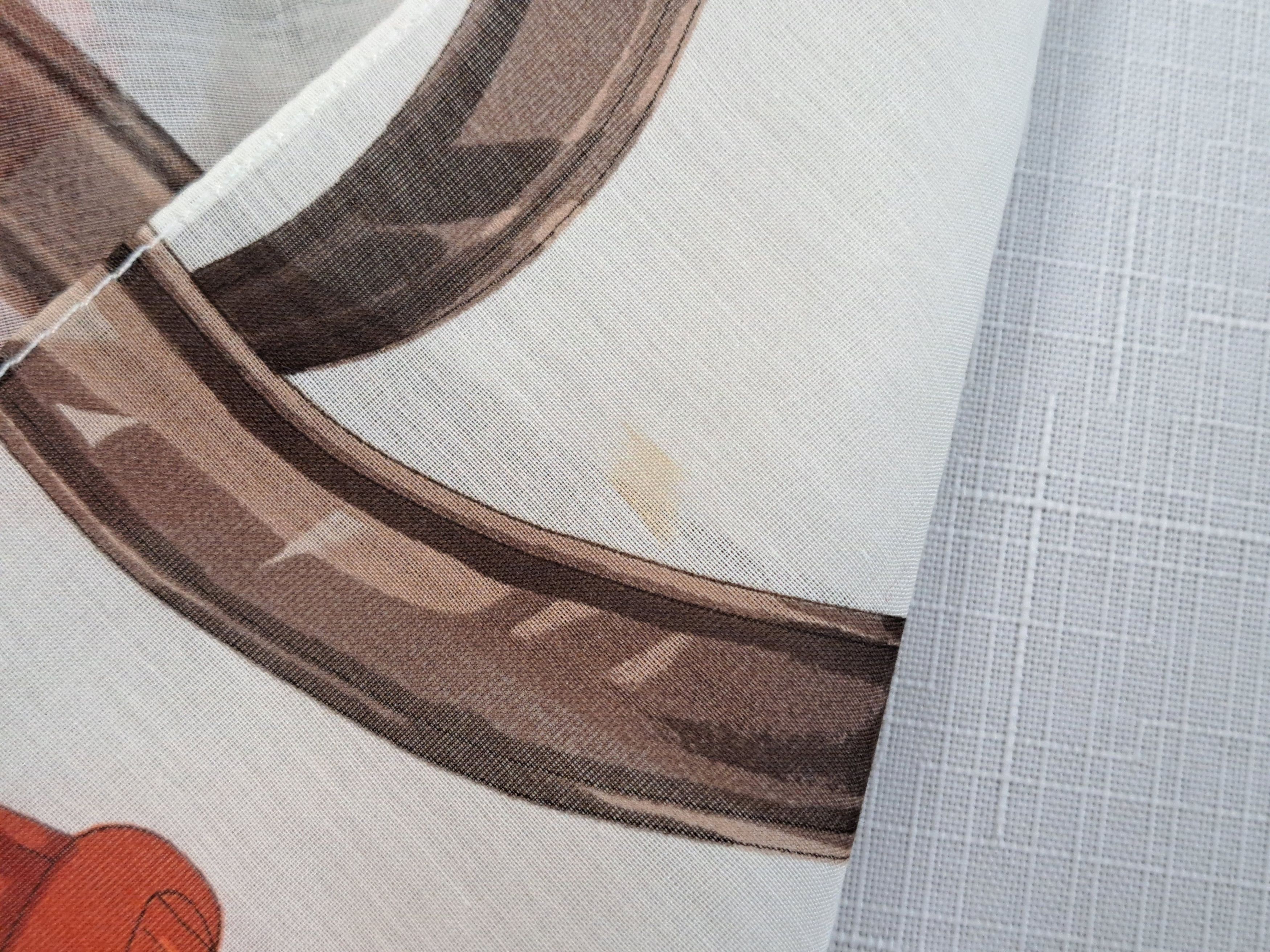 Aigner Etienne Aigner equestrian print cotton/silk scarf. Size ONE SIZE - 10 Thumbnail