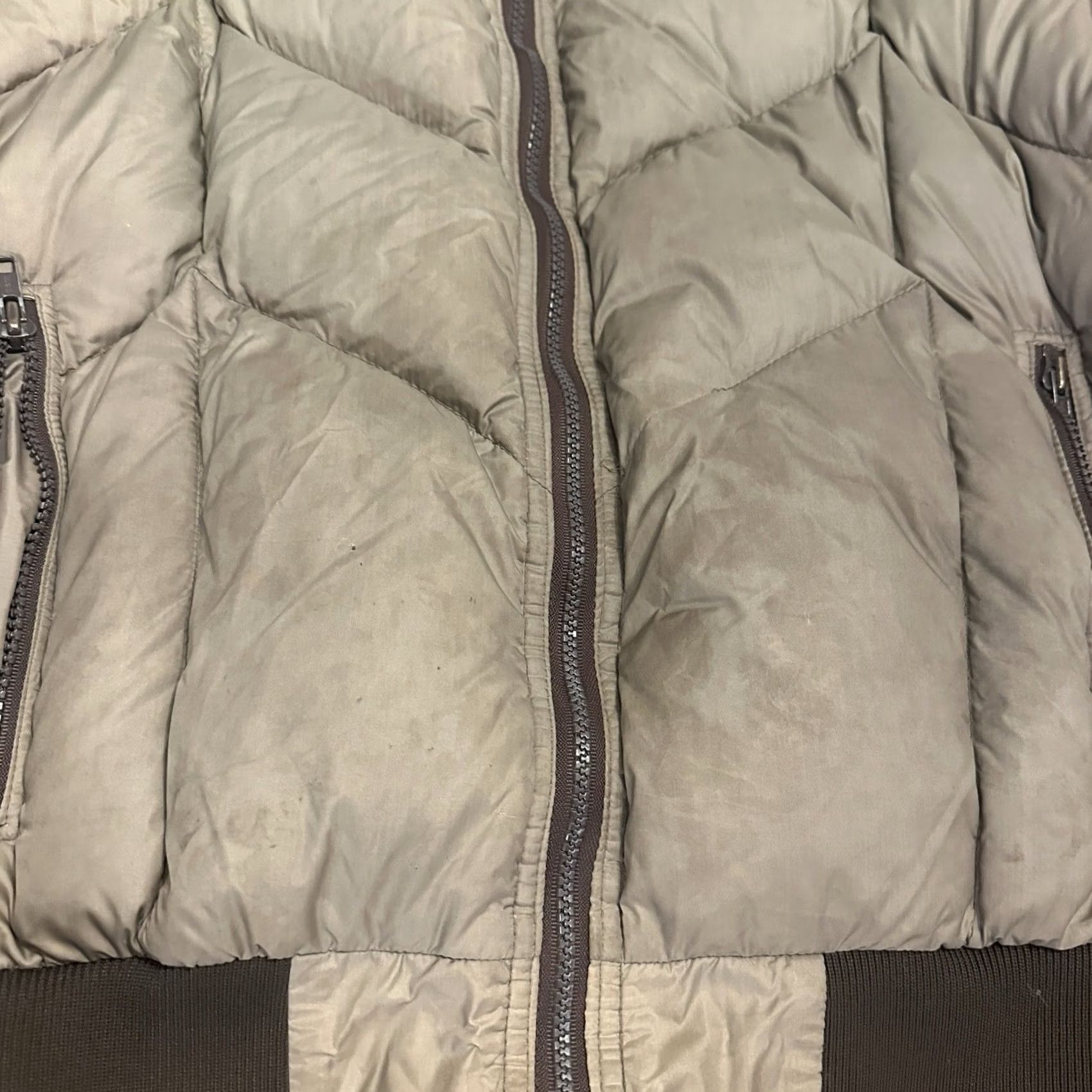 Vintage VINTAGE Woolrich Down Filled Puffer Jacket Coat Large L Gray Insulated Winter 80s Casual Workwear Outdoor Mens Size US L / EU 52-54 / 3 - 2 Thumbnail