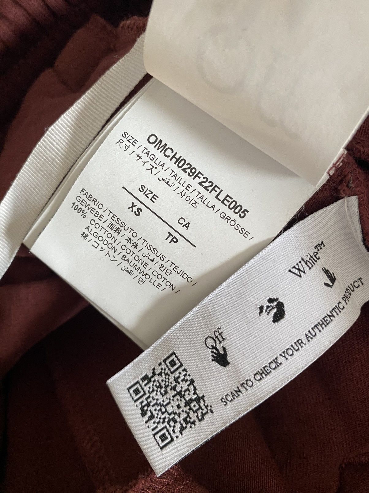 Off-White Off-White Thunder Stable Pants Size XS Size US 27 - 8 Thumbnail