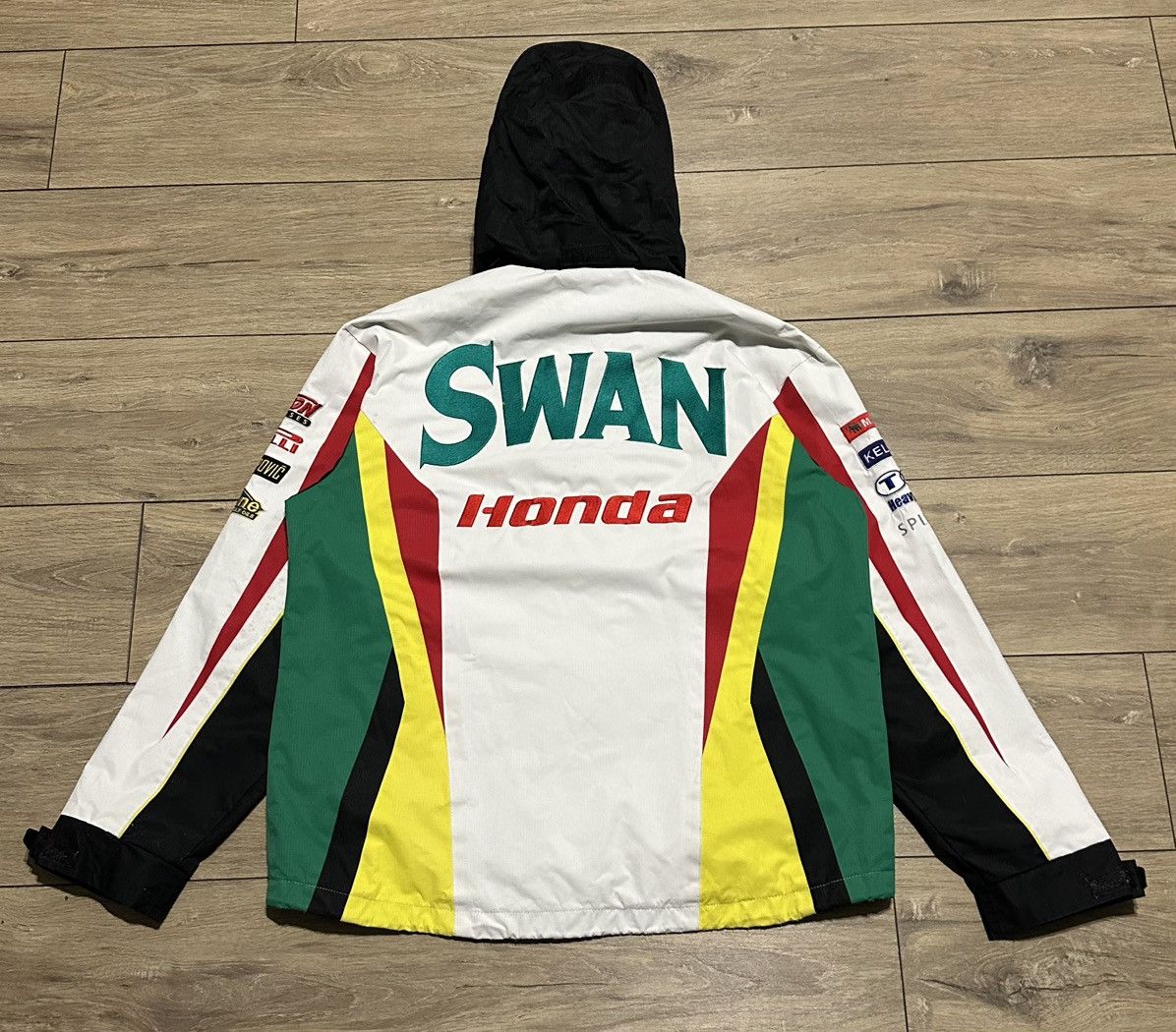 Honda × Vintage Vintage motorcycle jacket swan Honda Size US S / EU 44-46 / 1 - 8 Thumbnail