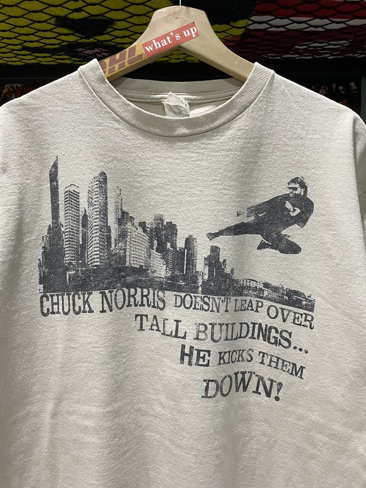 Vintage Vintage Chuck Norris Hollywood Actor Movie Tee Size US L / EU 52-54 / 3 - 3 Thumbnail
