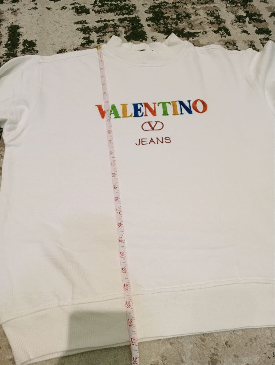 Valentino VINTAGE VALENTINO MULTICOLOUR SPELLOUT CREWNECK - SIZE M Size US M / EU 48-50 / 2 - 9 Thumbnail
