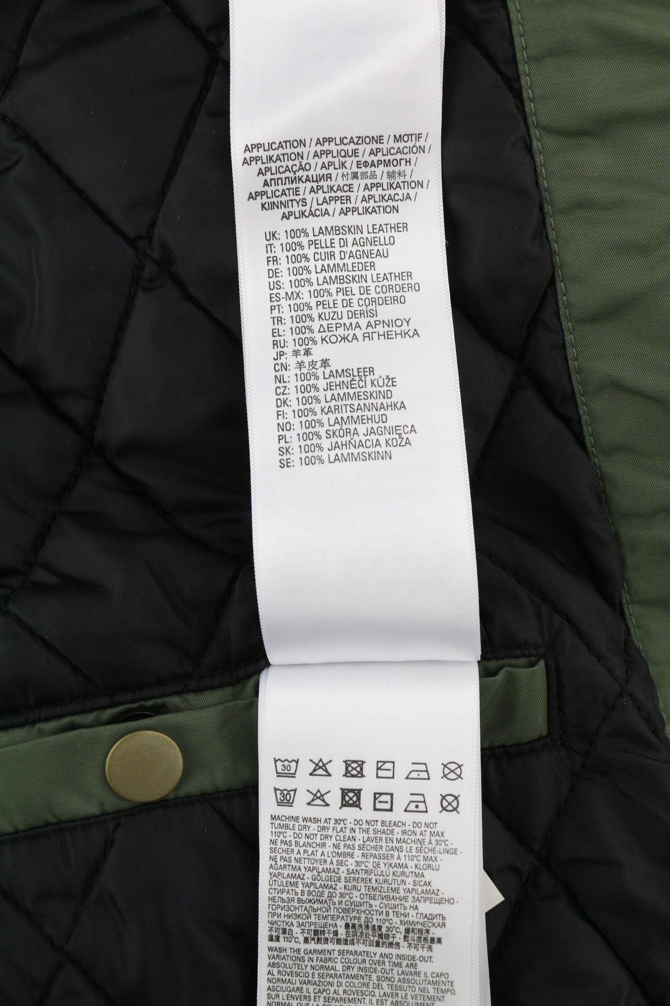 Diesel W-CLAUD L Oversized Washed Parka Faux Fur Hood Logo 40051 Size US L / EU 52-54 / 3 - 7 Thumbnail