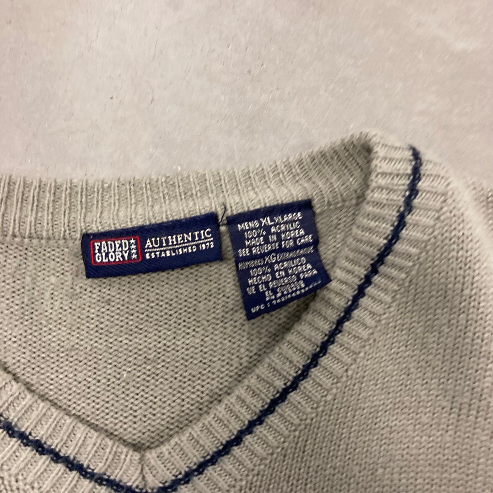 Faded Glory × Vintage Y2K striped faded glory T-Shirt Size US XL / EU 56 / 4 - 4 Thumbnail