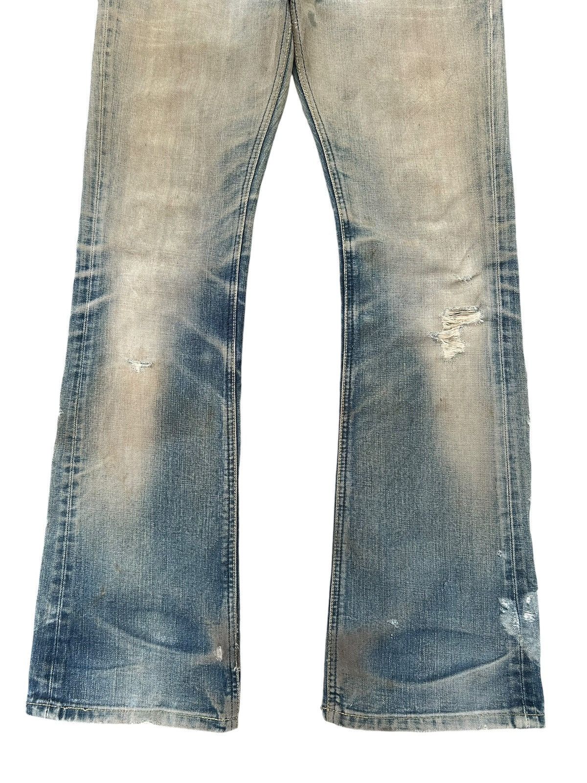 Kapital Rusty Flare Vintage Lee Distressed Denim Jeans Size US 31 - 3 Thumbnail
