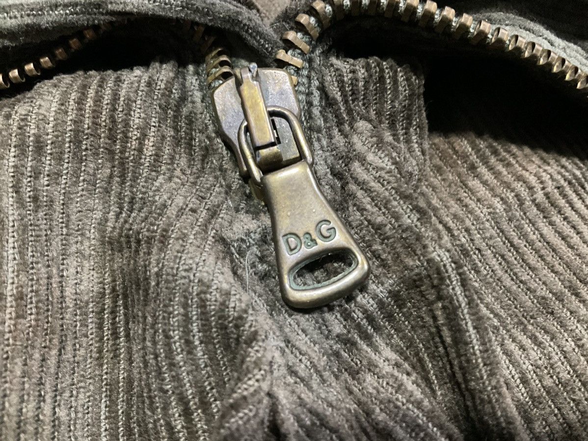 Dolce & Gabbana 🔥Y2K Archived D&G Frayed Corduroy Rebuild Pants Rivet Belt Size US 38 / EU 54 - 16 Thumbnail