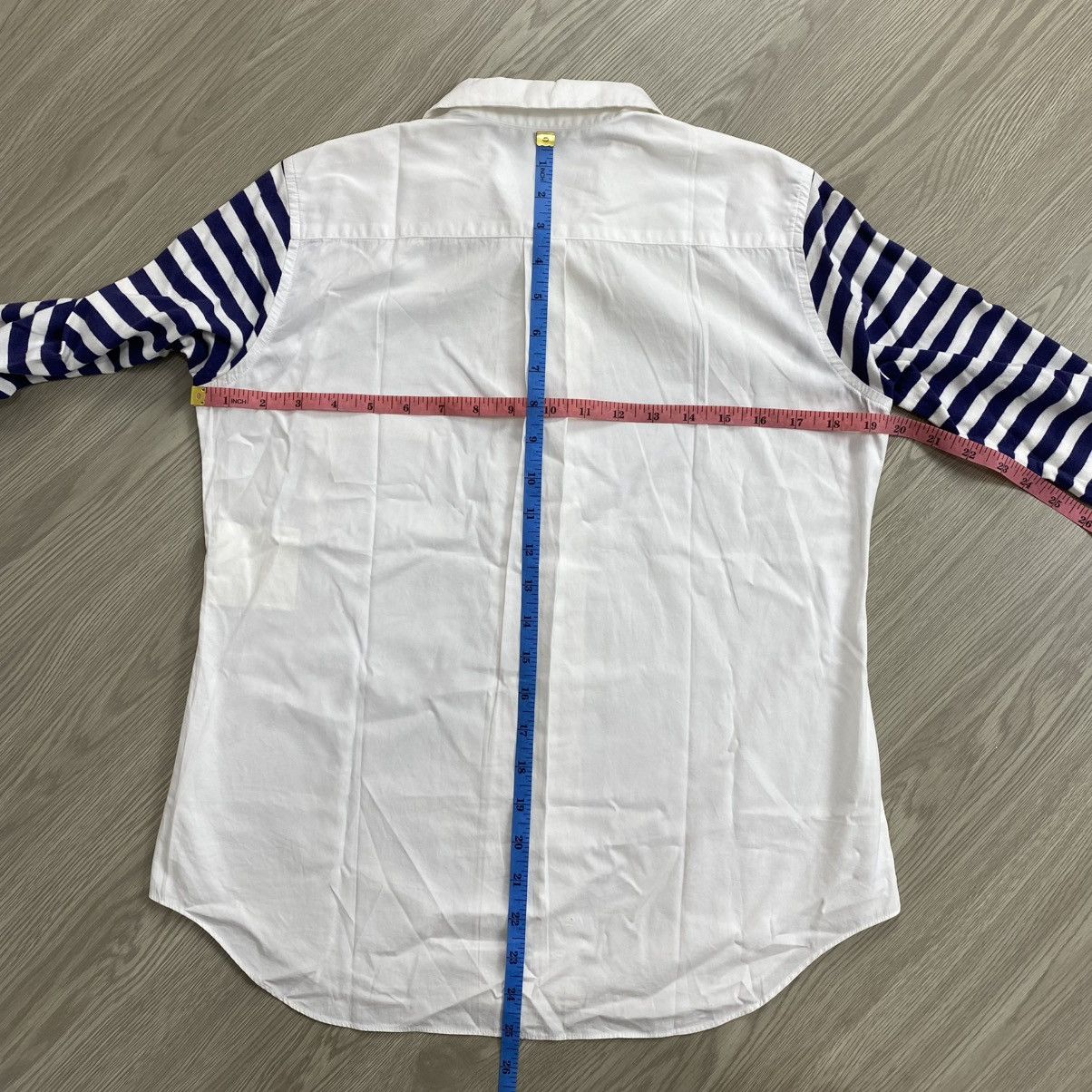 Comme des Garcons × Comme des Garcons Homme × Comme des Garcons Homme Deux 2000s Comme des Garcons Striped Long Sleeve Shirt Size US S / EU 44-46 / 1 - 12 Thumbnail