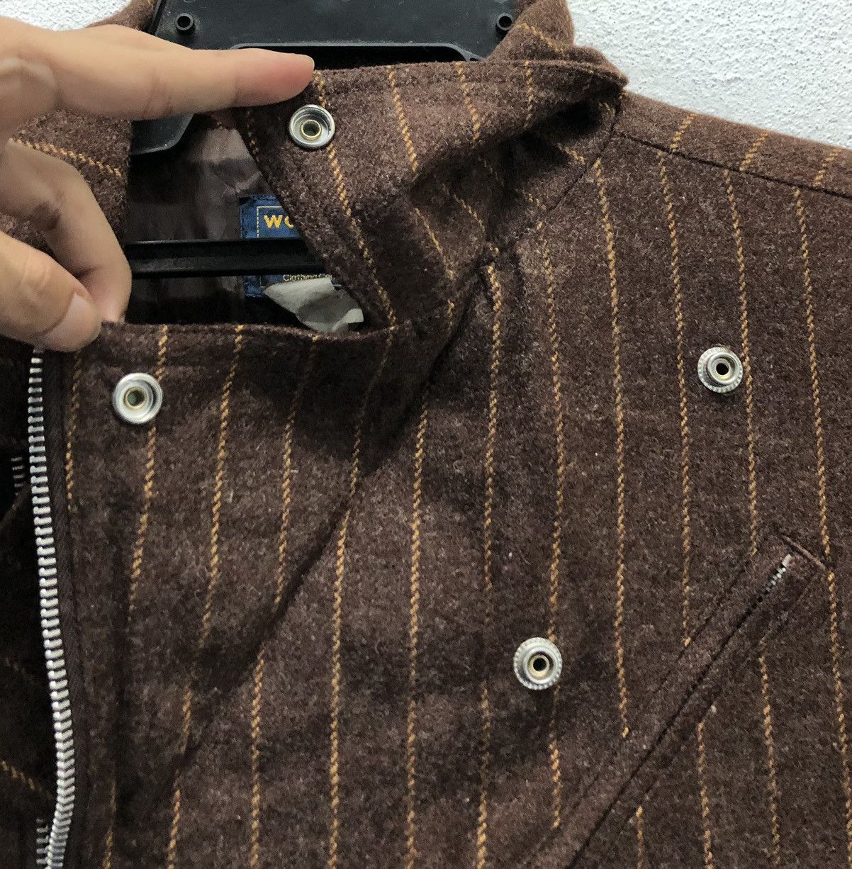 Woolrich Woolen Mills Vintage Woolrich John Rich And Bros Wool Jacket Size L / US 10 / IT 46 - 4 Thumbnail