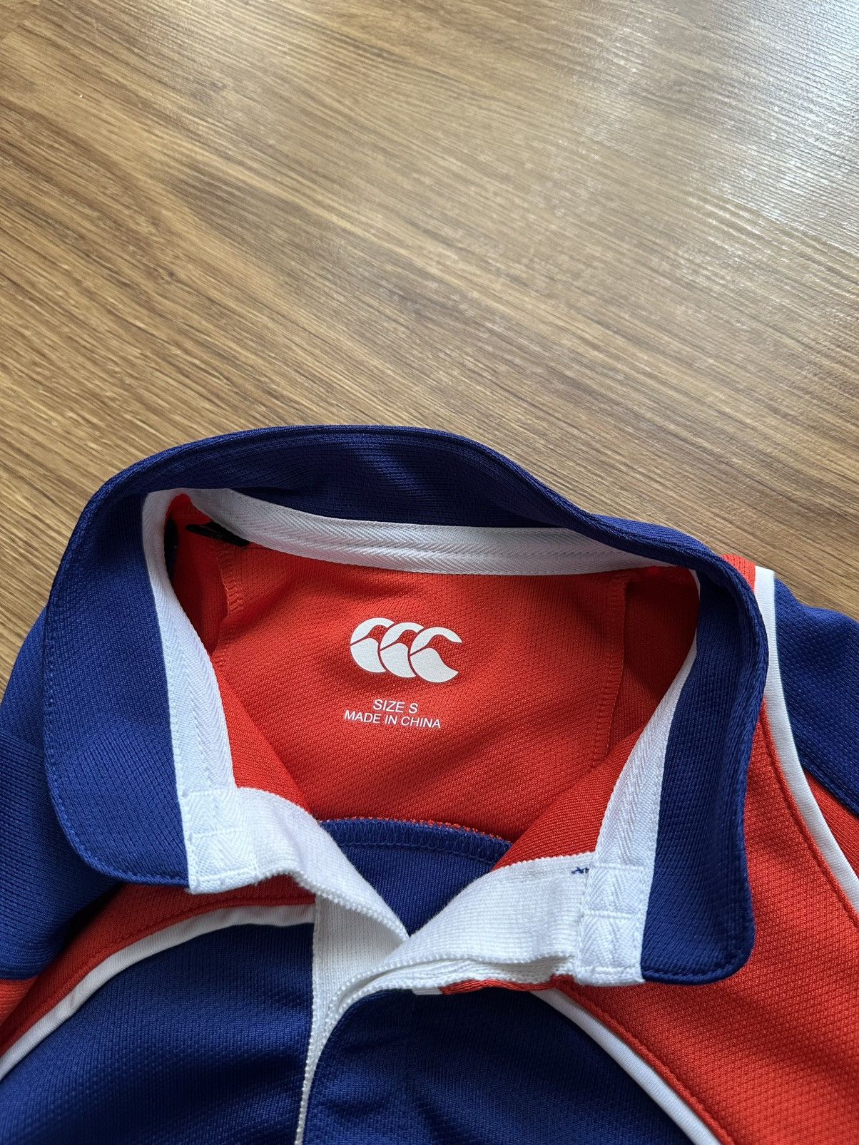 Canterbury of New Zealand × Vintage Canterbury World Rugby Referee Blue Shirt Jersey IRB Size US S / EU 44-46 / 1 - 4 Thumbnail
