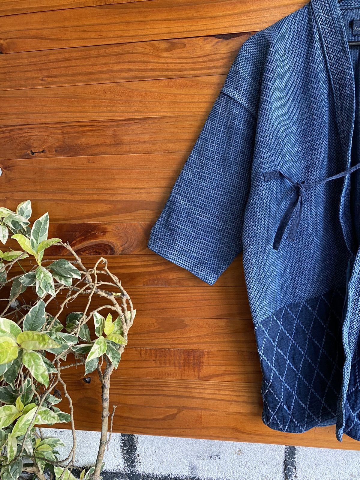 Japanese Brand Vintage Japanese Indigo Sashiko Noragi Jacket – Traditional Size US M / EU 48-50 / 2 - 6 Thumbnail