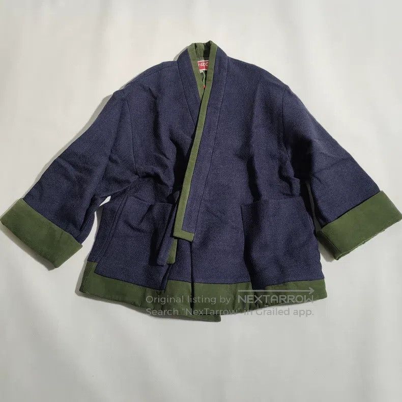 Kenzo Kenzo EAST MEETS WEST Series Women's Kimono Jacket Size XS / US 0-2 / IT 36-38 - 1 Thumbnail