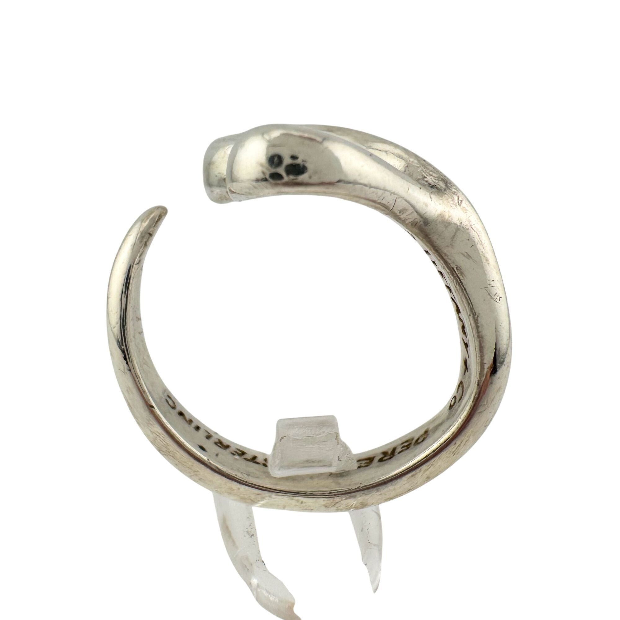 Tiffany & Co. Tiffany & Co Open Heart Ring - Sterling Silver - Size 5.5 Size ONE SIZE - 2 Thumbnail