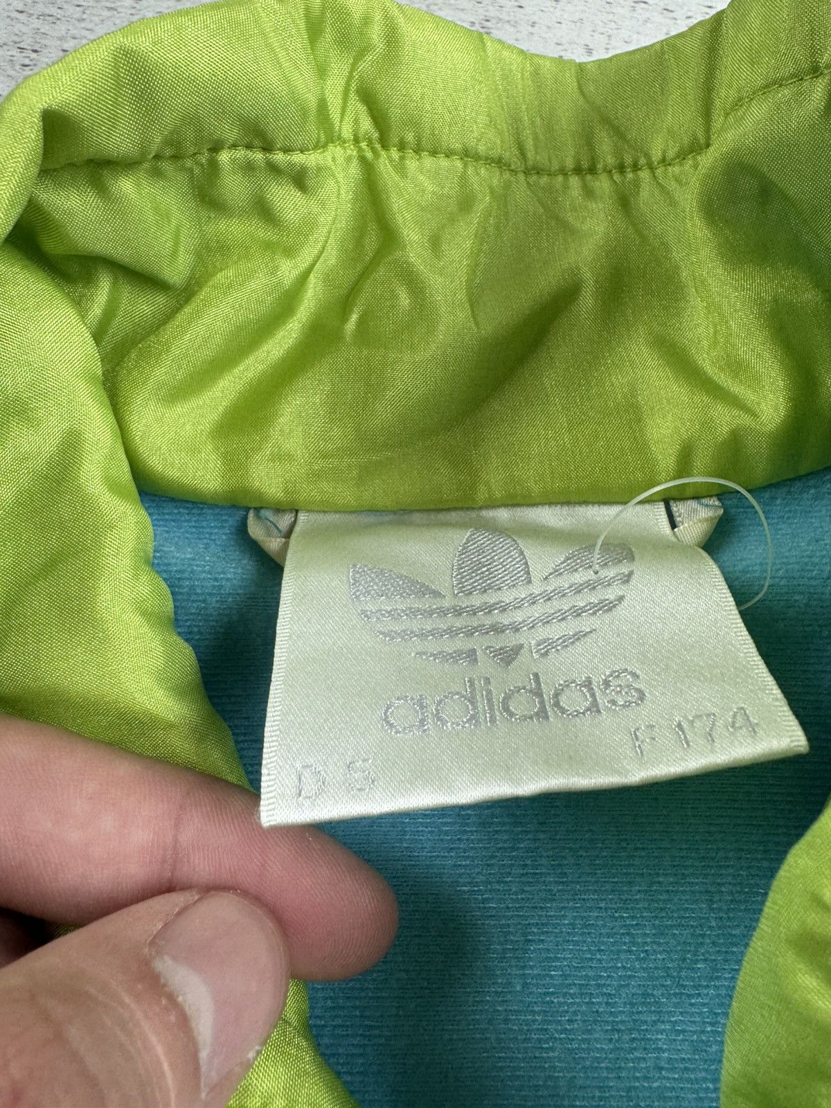 Adidas Adidas Men’s Vintage M Y2K Retro Blue Logo Track Activewear Zip Light Jacket Size US M / EU 48-50 / 2 - 11 Thumbnail
