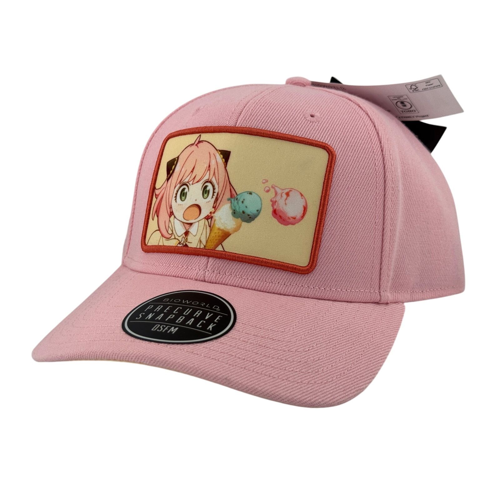 Other New Spy x Family Hat - Anya Ice Cream Patch Snapback Cap Size ONE SIZE - 1 Thumbnail