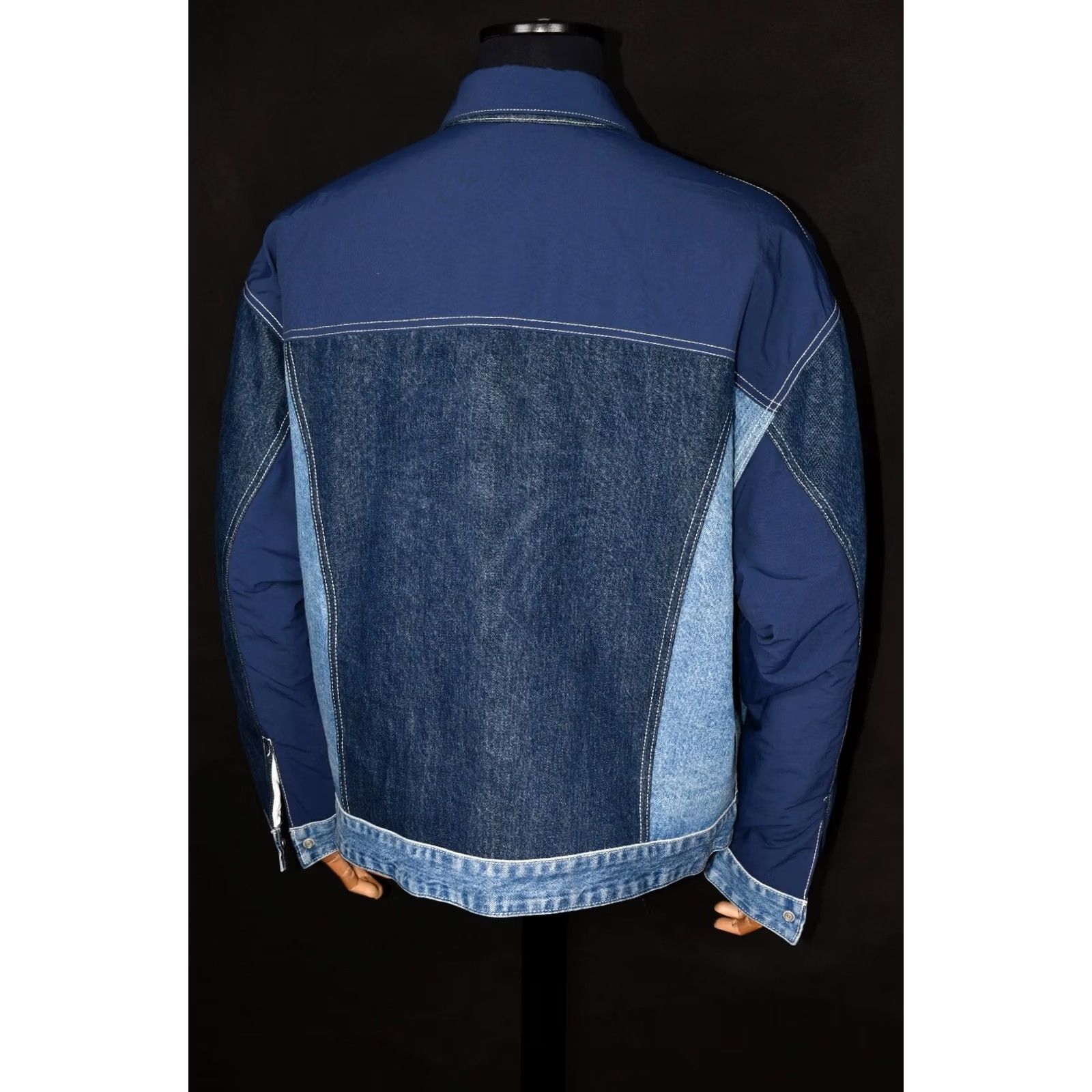 Levi's Levi's New Balance Trucker Jacket Men L Blue 100% Cotton Reversible Vintage Size US L / EU 52-54 / 3 - 3 Thumbnail