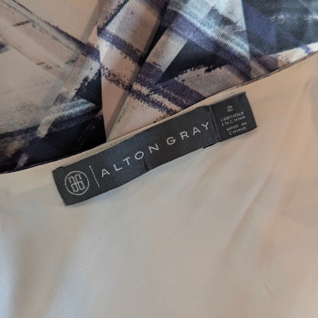 Other Alton Gray Cutout Halter Wrap Dress Size 2 Size XS / US 0-2 / IT 36-38 - 6 Thumbnail