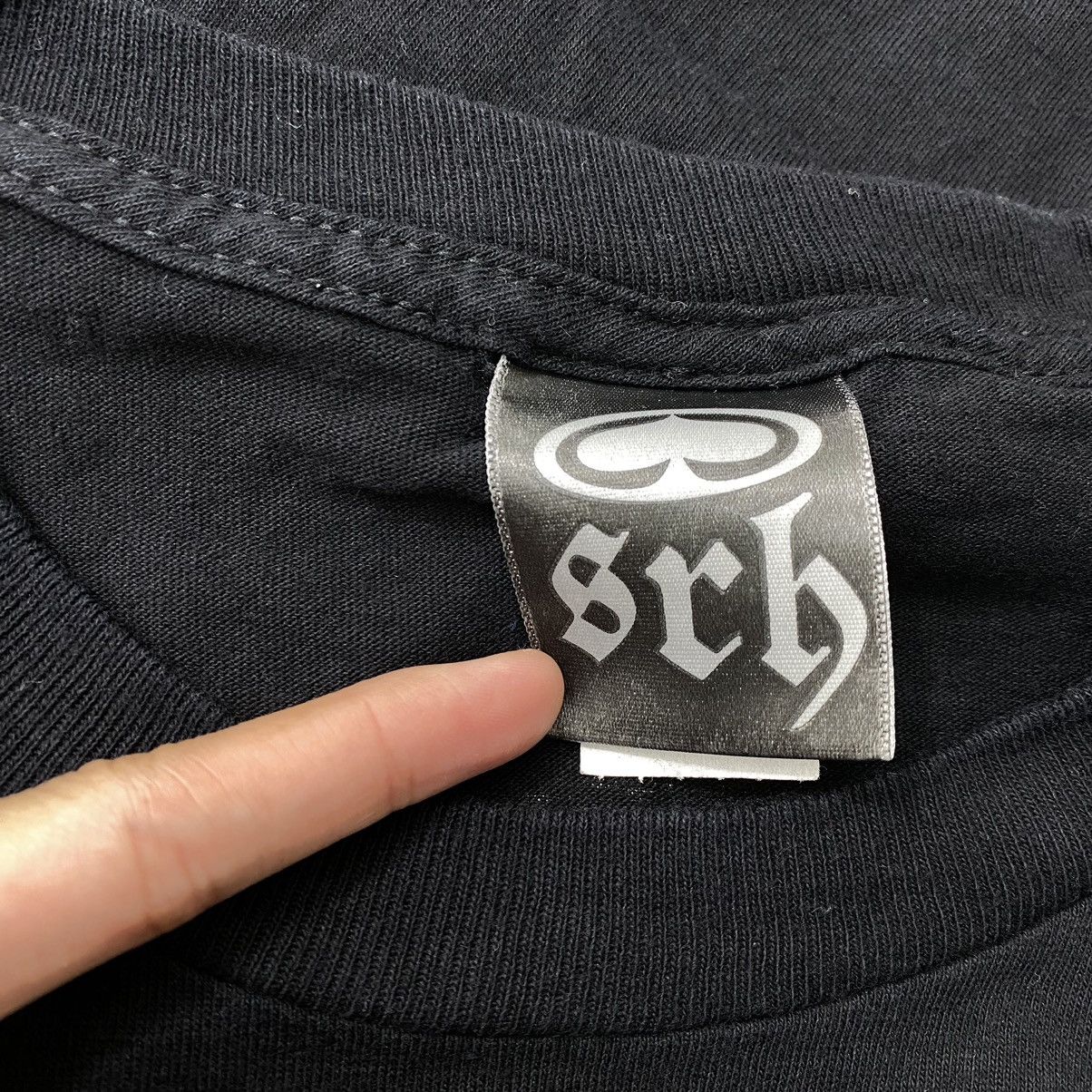 Vintage Vintage 90s SRH USA Skateboard Logo Print Oversize Black Size US XL / EU 56 / 4 - 5 Thumbnail