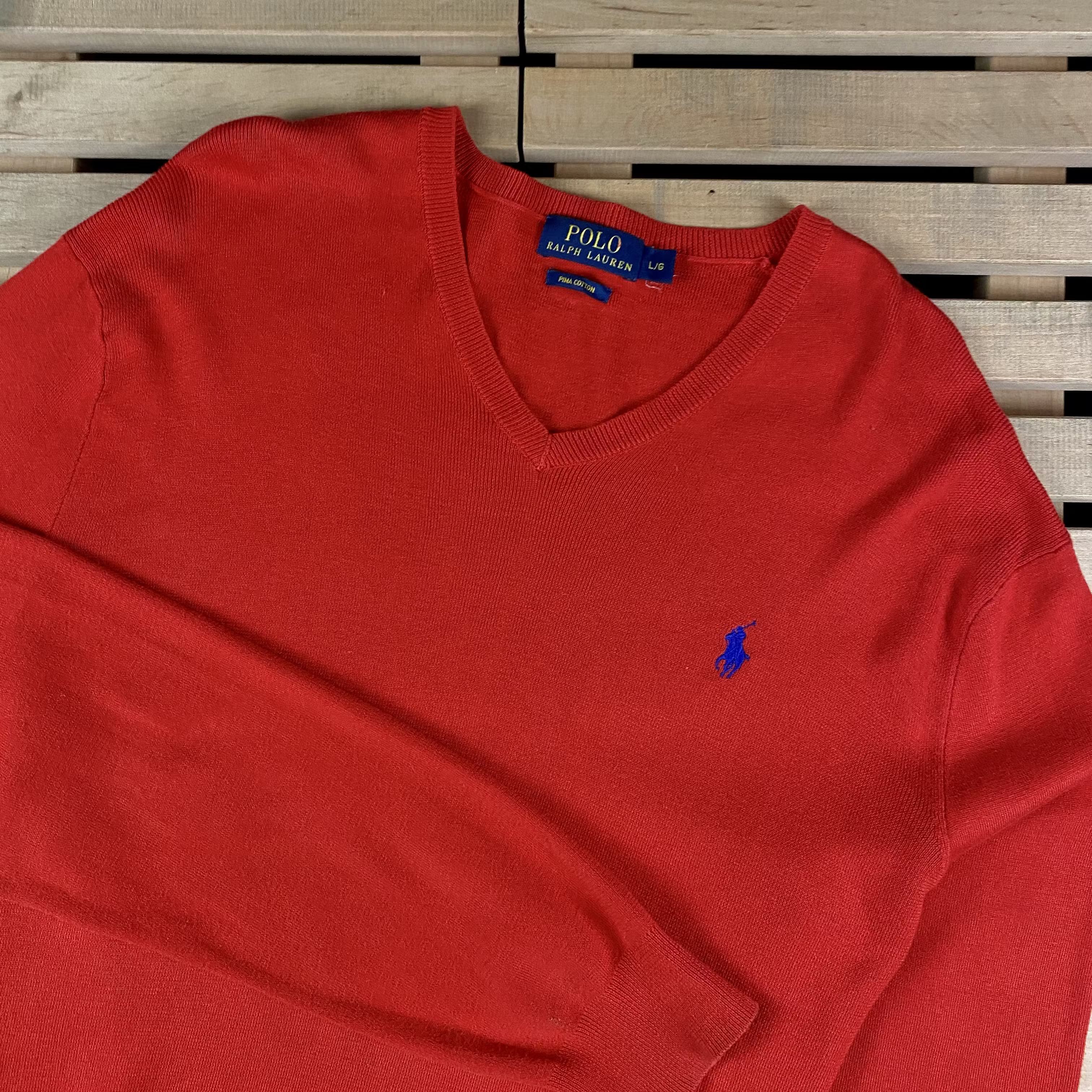 Polo Ralph Lauren × Ralph Lauren Men’s Sweater Long Sleeve Polo by Ralph Lauren Size L Size US L / EU 52-54 / 3 - 2 Thumbnail