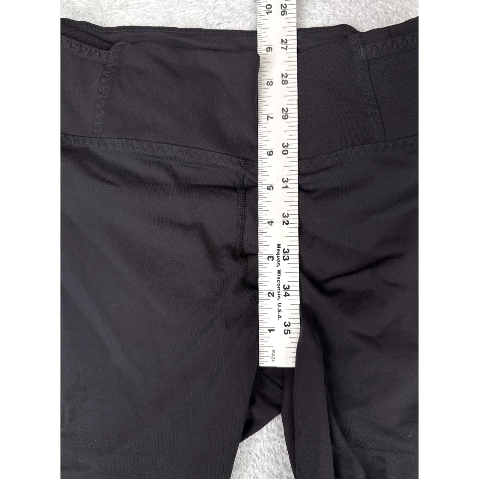 Lululemon Lululemon Pants Womens 6 Black Crop 18" Inseam Pockets Yoga Activewear Size 28" / US 6 / IT 42 - 7 Thumbnail