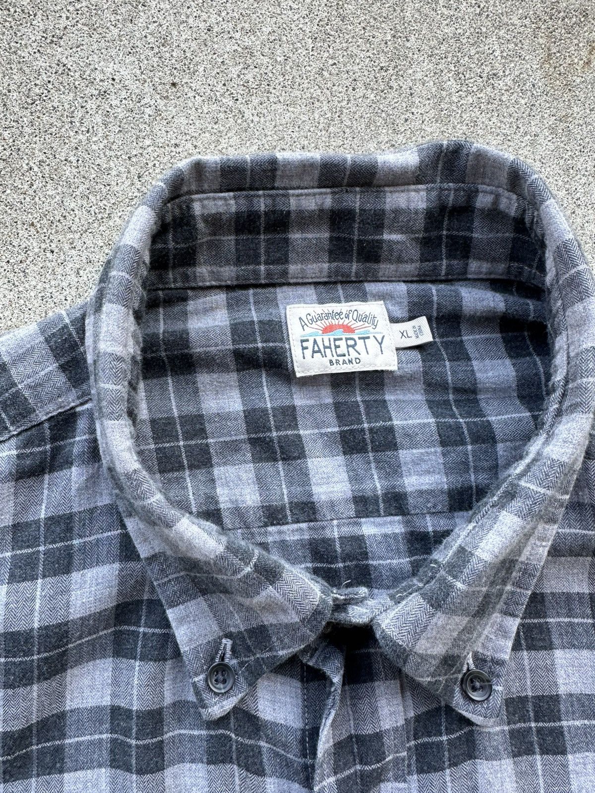 Faherty Faherty Plaid Flannel Shirt Men Size Xl Organic Cotton Size US XL / EU 56 / 4 - 2 Thumbnail