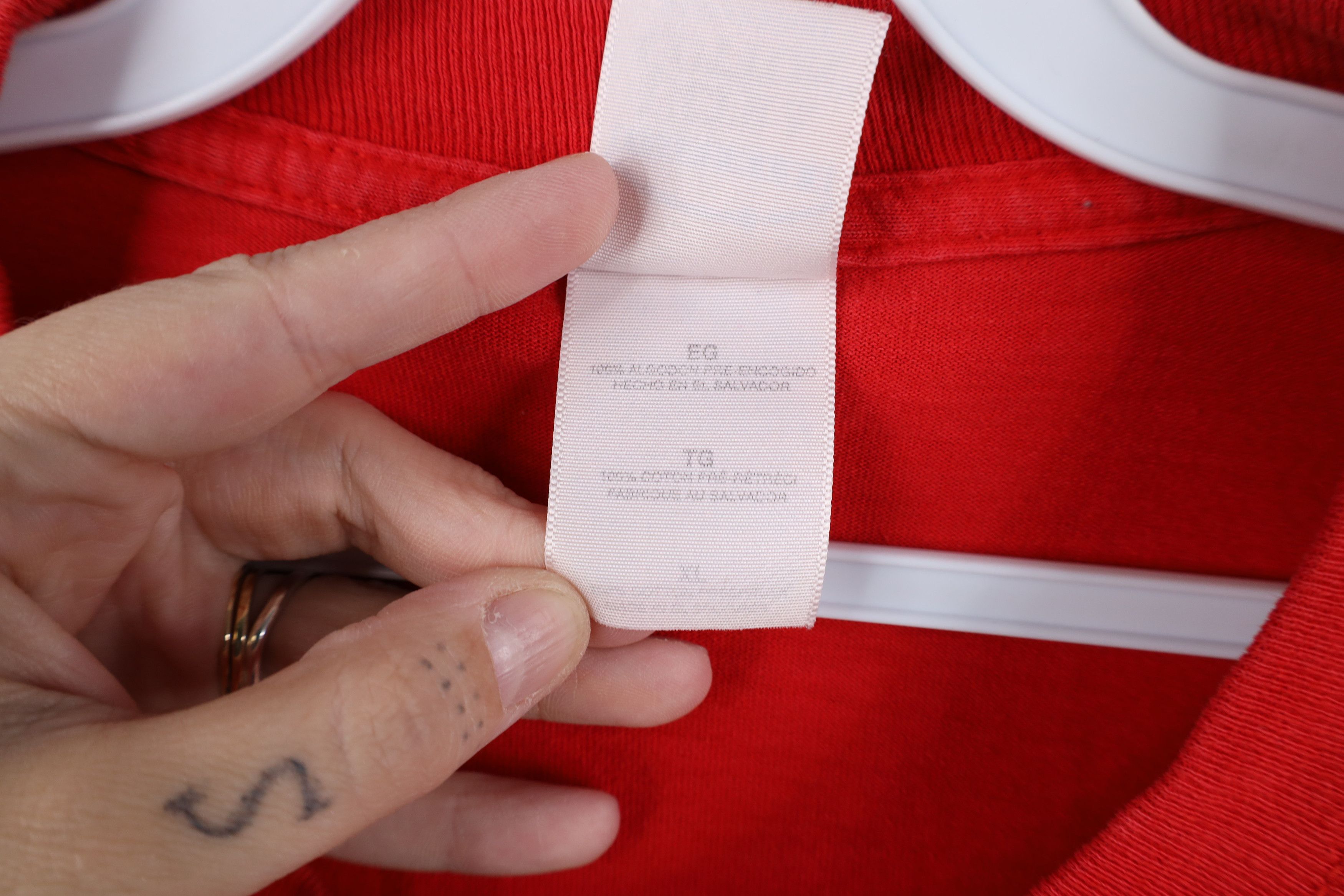 Vintage Vintage Y2K Ohio State University Football T-Shirt Red Size US XL / EU 56 / 4 - 8 Thumbnail