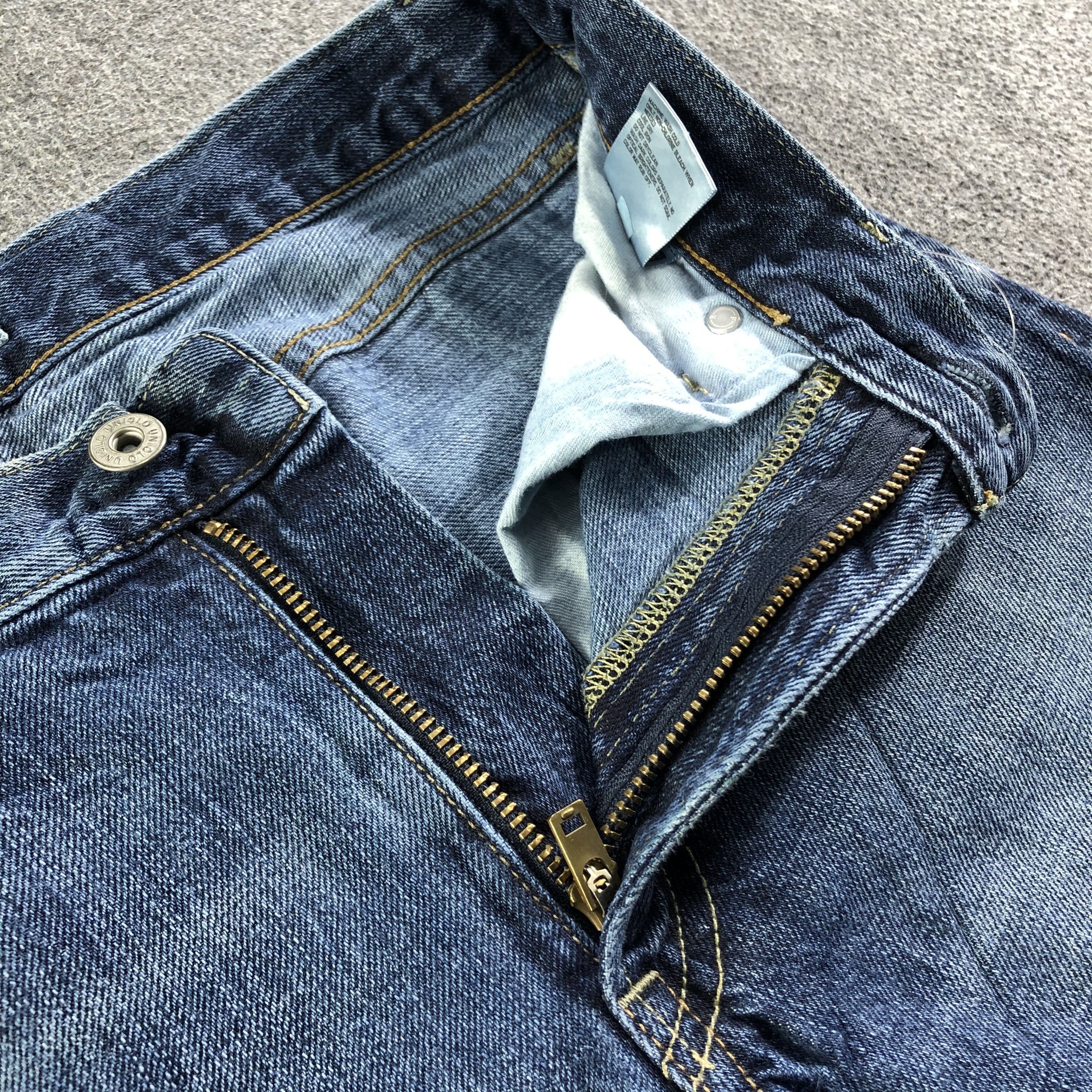 Uniqlo Blue Wash Uniqlo Selvedge Jeans-J2972 Size US 30 / EU 46 - 6 Thumbnail