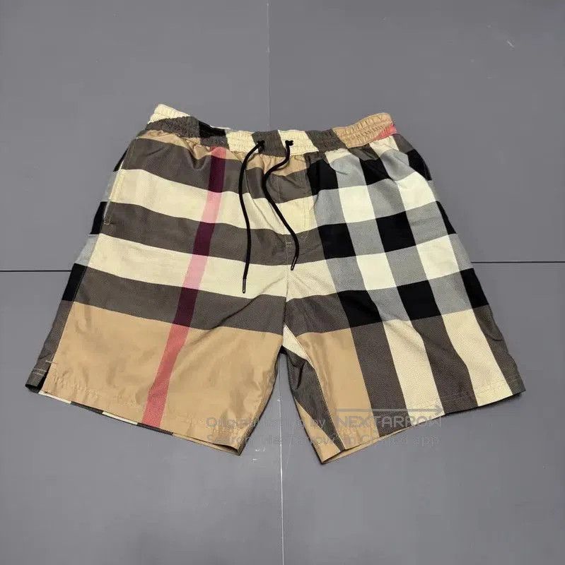 Burberry Burberry Men’s Checked Swim Shorts. Size US 27 - 7 Thumbnail